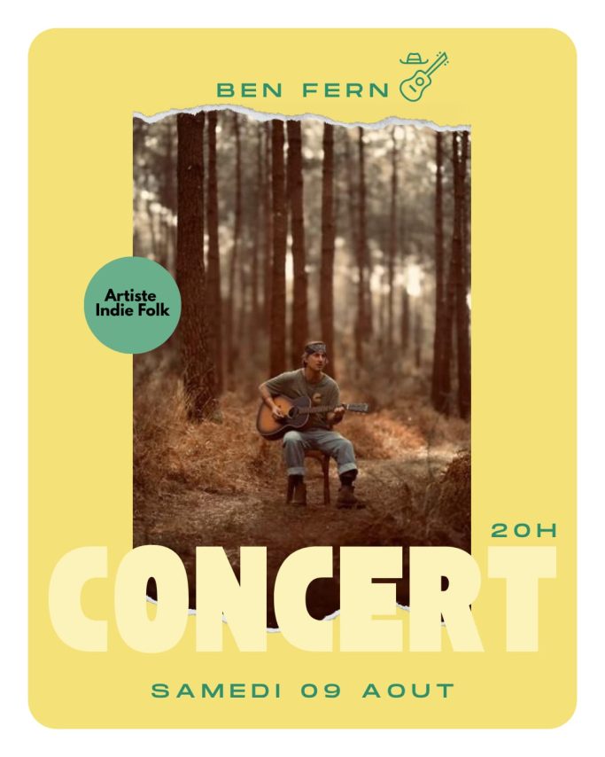 concert Biscarrosse artiste indie 